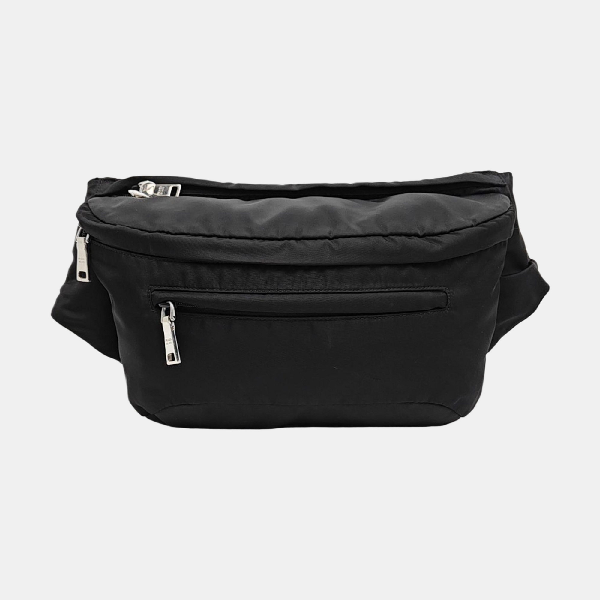Nylon Belt Bag Black