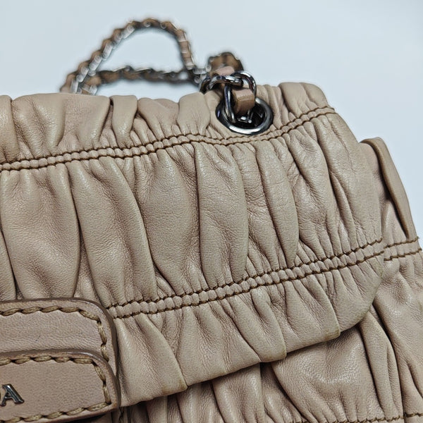 Gaufre Quilted Lambskin Pink