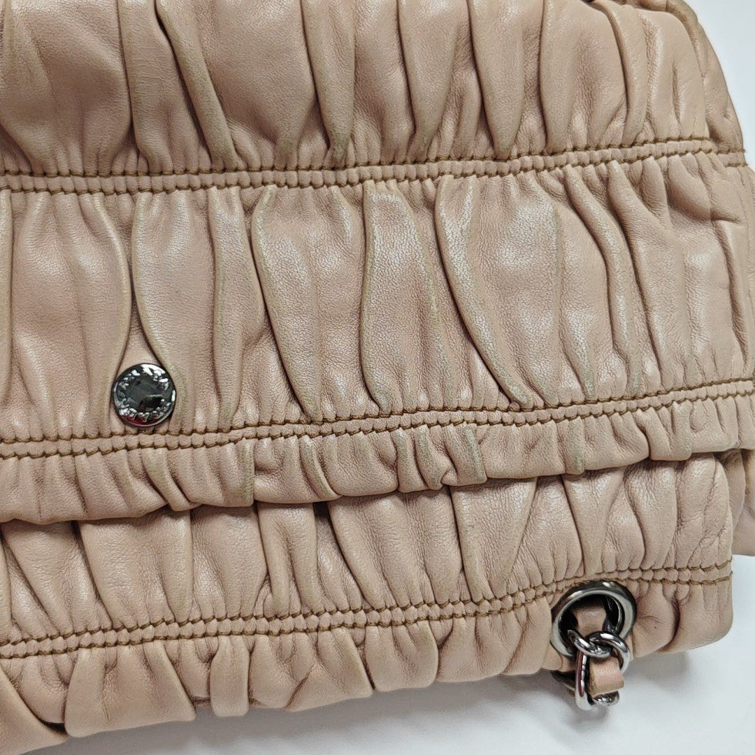 Gaufre Quilted Lambskin Pink