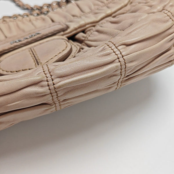 Gaufre Quilted Lambskin Pink