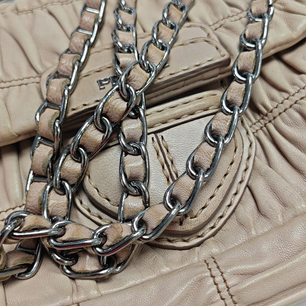 Gaufre Quilted Lambskin Pink