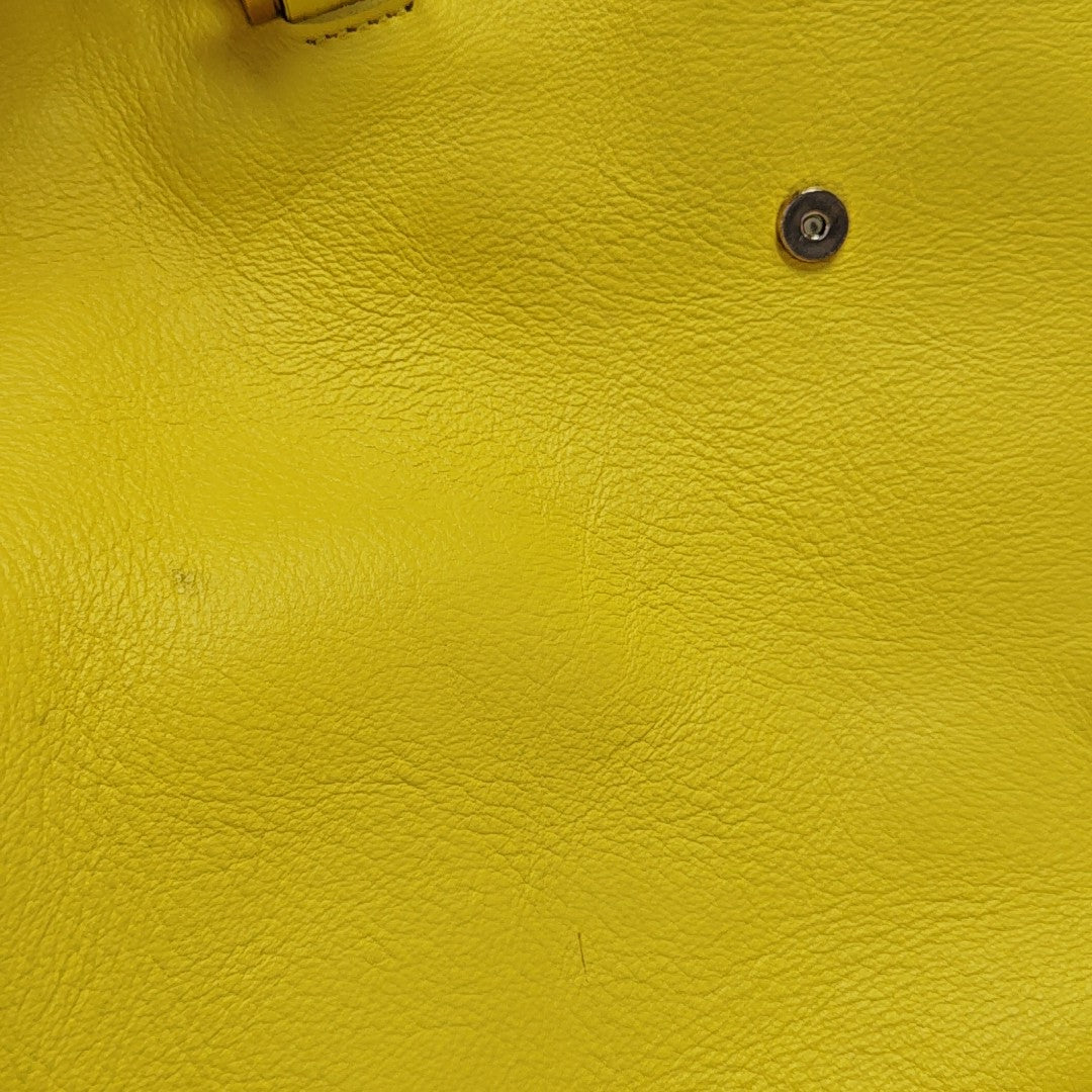 CHYC Y LIGNE Small Calfskin Yellow