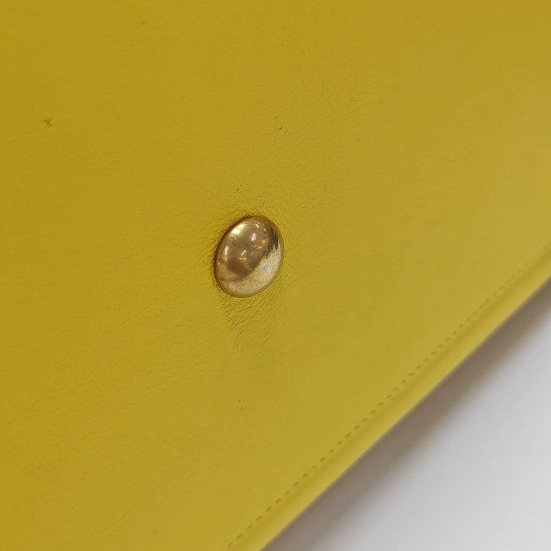 CHYC Y LIGNE Small Calfskin Yellow