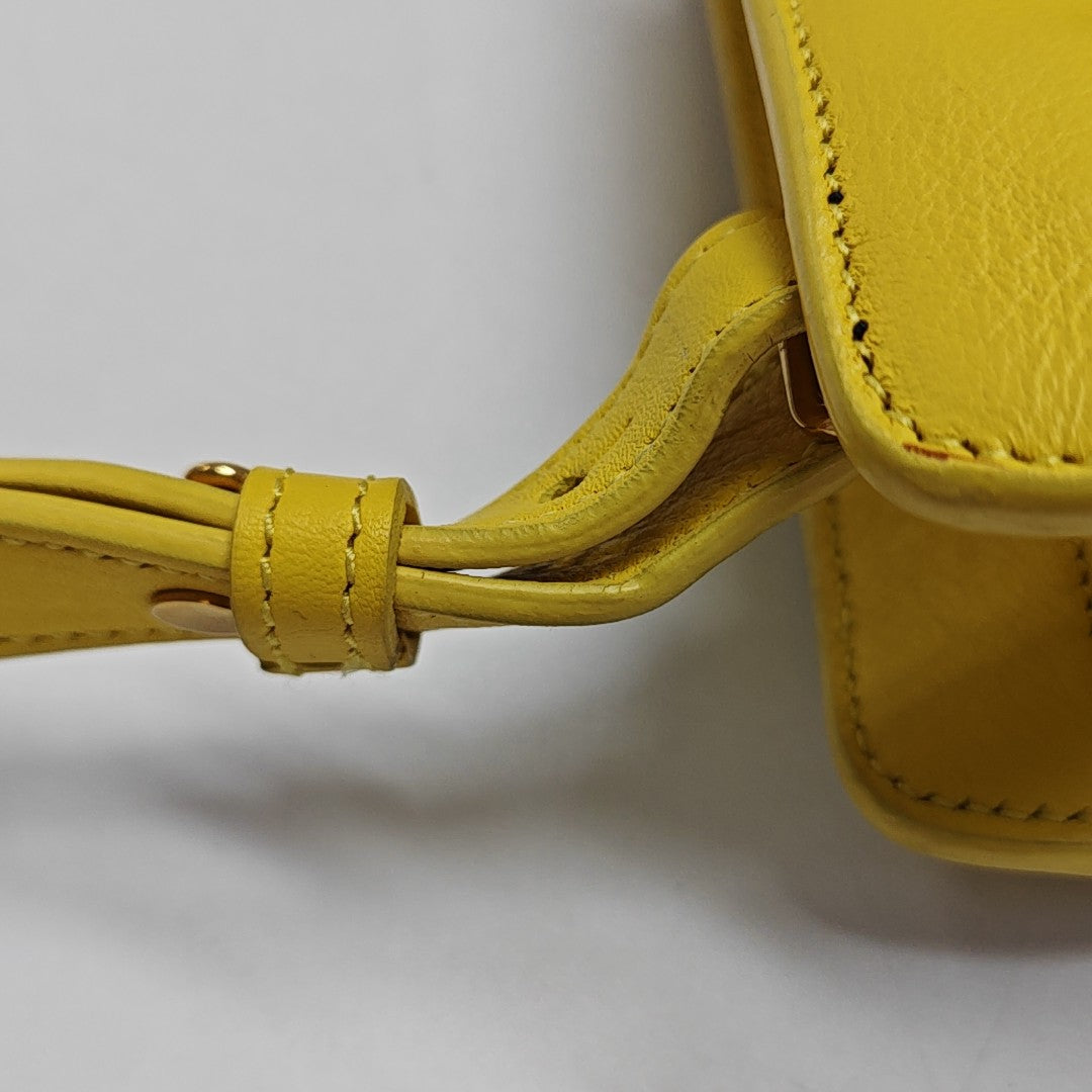 CHYC Y LIGNE Small Calfskin Yellow