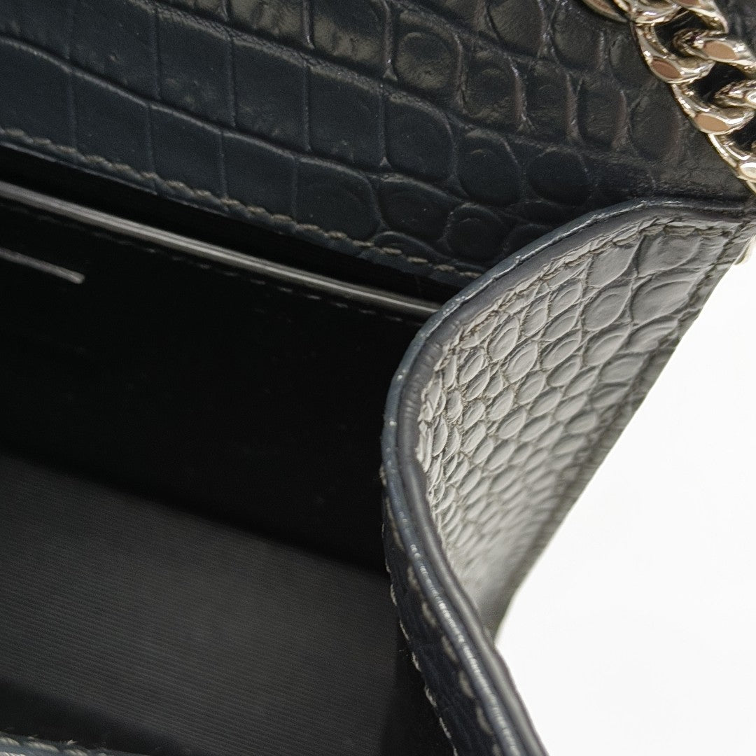 KATE Small Calfskin Blue