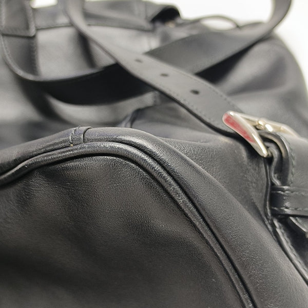 Calfskin Backpack Medium Black