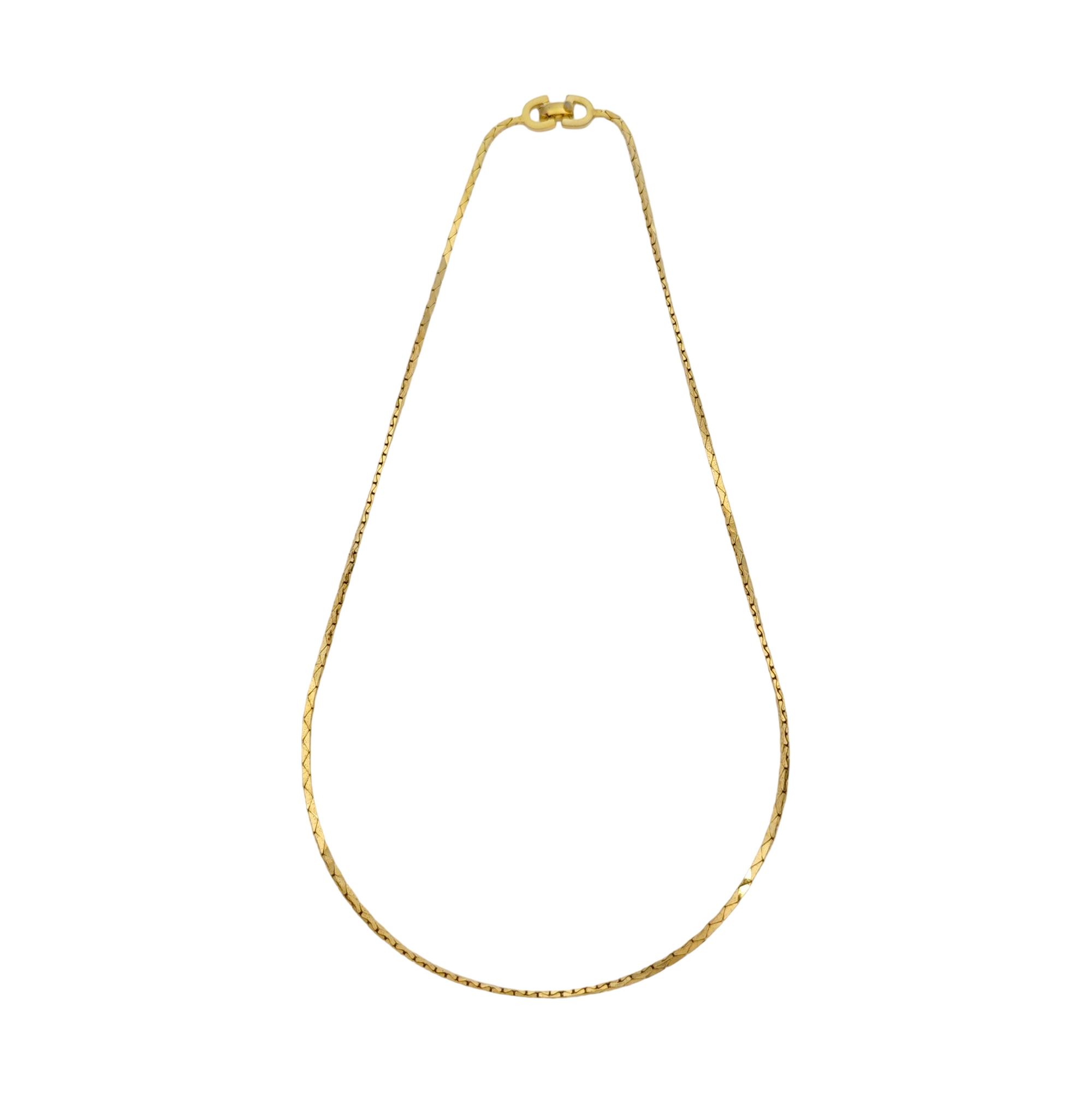 Authenticated pre-owned  Gold-tone Metal Gold Necklace - Necklace at Looply