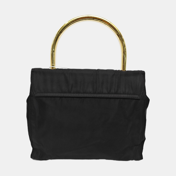 Nylon Tote Bag Black