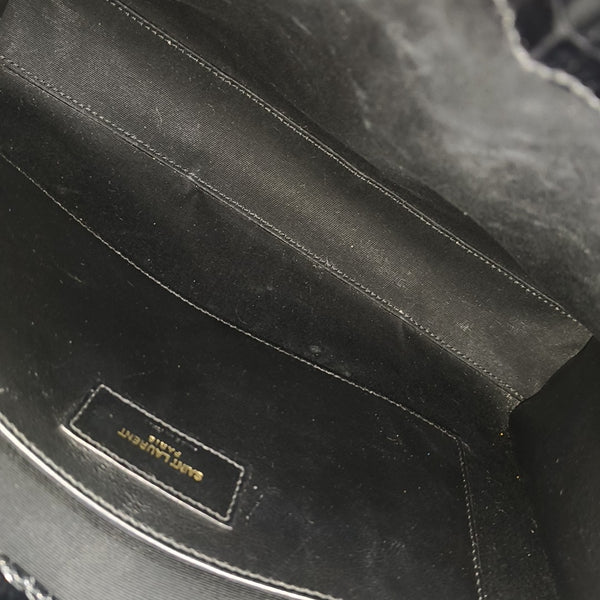 MANHATTAN Medium Calfskin Black