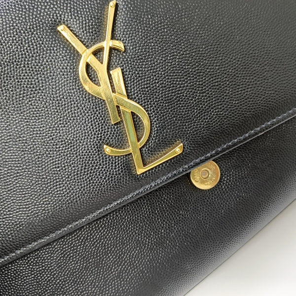 KATE Medium Calfskin Black