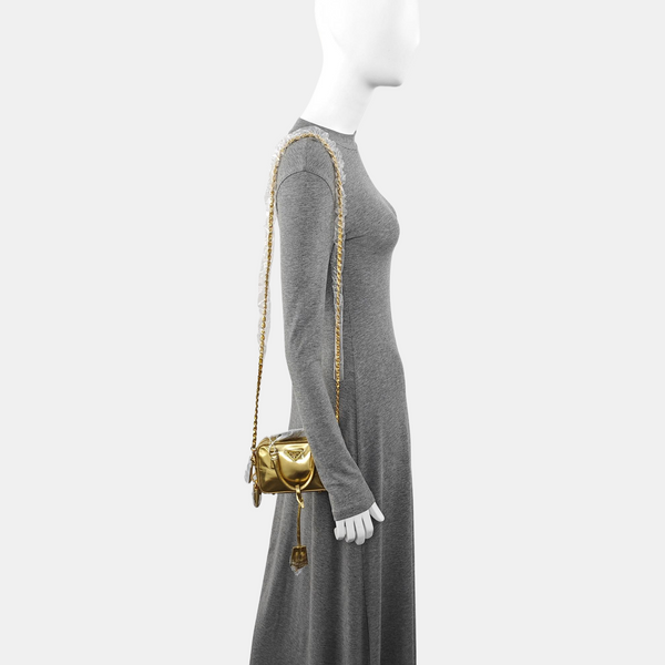 Calfskin Tote Bag Gold