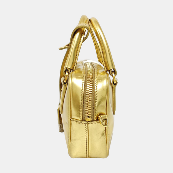 Calfskin Tote Bag Gold