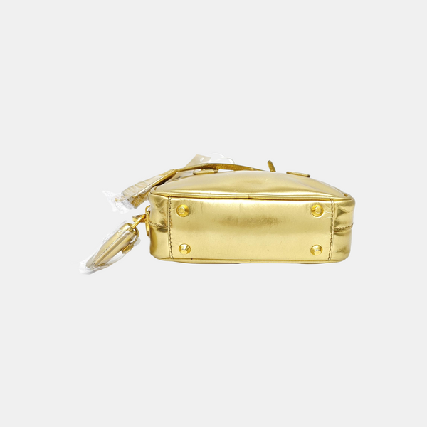 Calfskin Tote Bag Gold
