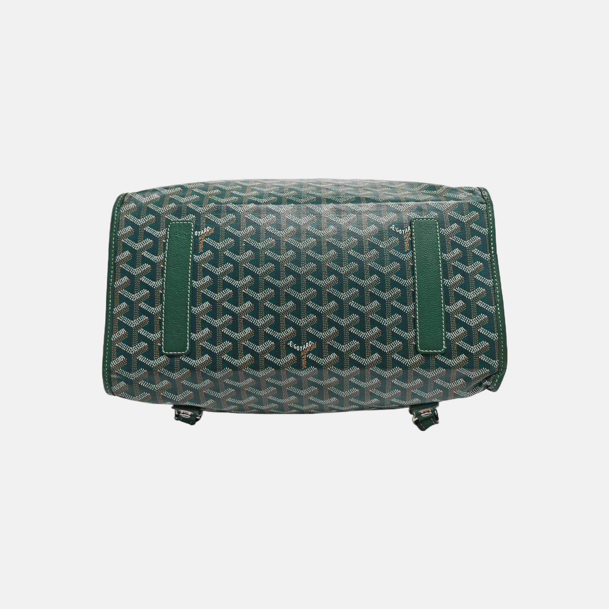 Saint Léger Coated Canvas Green