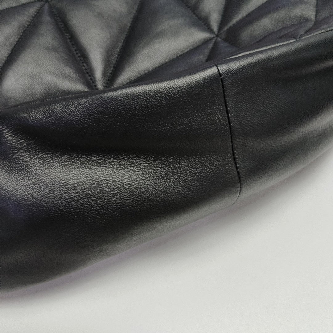 JAMIE 4.3 Medium Quilted Lambskin Black