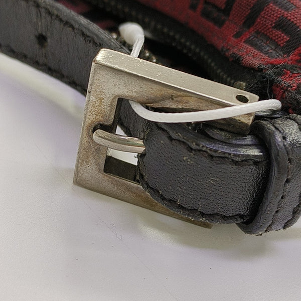 Canvas Top Handle Bag Red