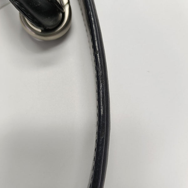 Nylon Top Handle Bag Black