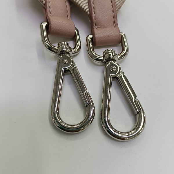 Fabric Shoulder Bag Pink