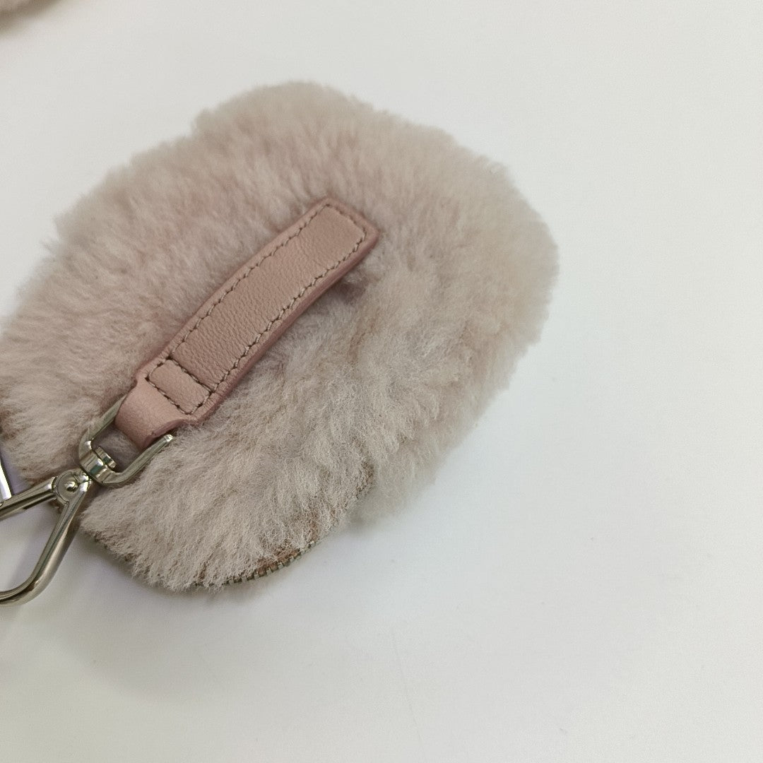 Fabric Shoulder Bag Pink