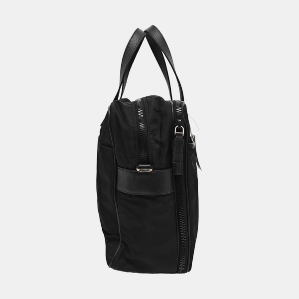 Nylon Shoulder Bag Black