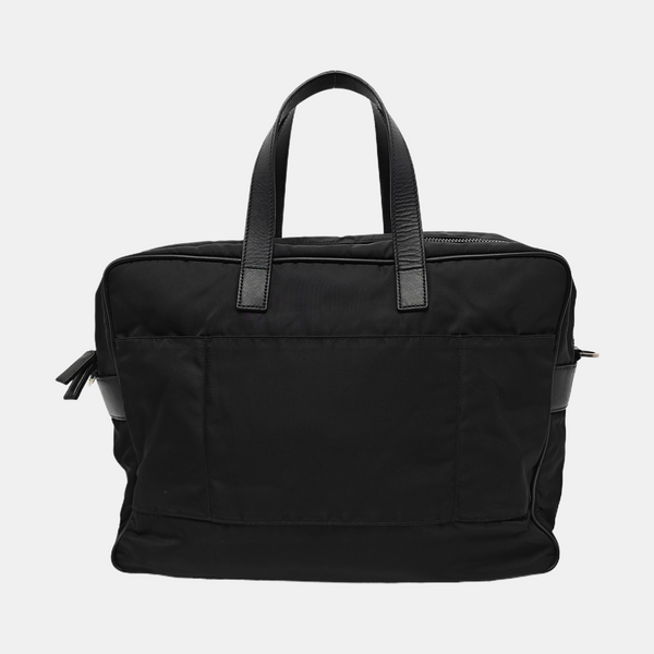 Nylon Shoulder Bag Black