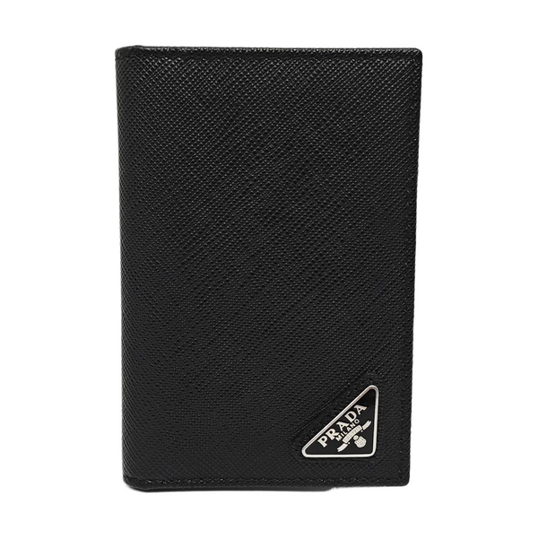 Saffiano Calfskin Clutch Black
