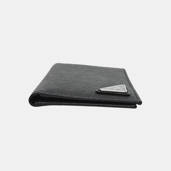Saffiano Calfskin Clutch Black