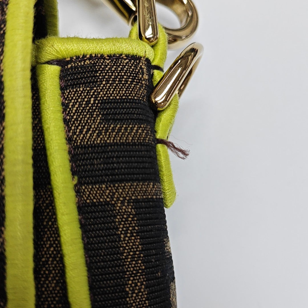 Baguette Medium Fabric Brown