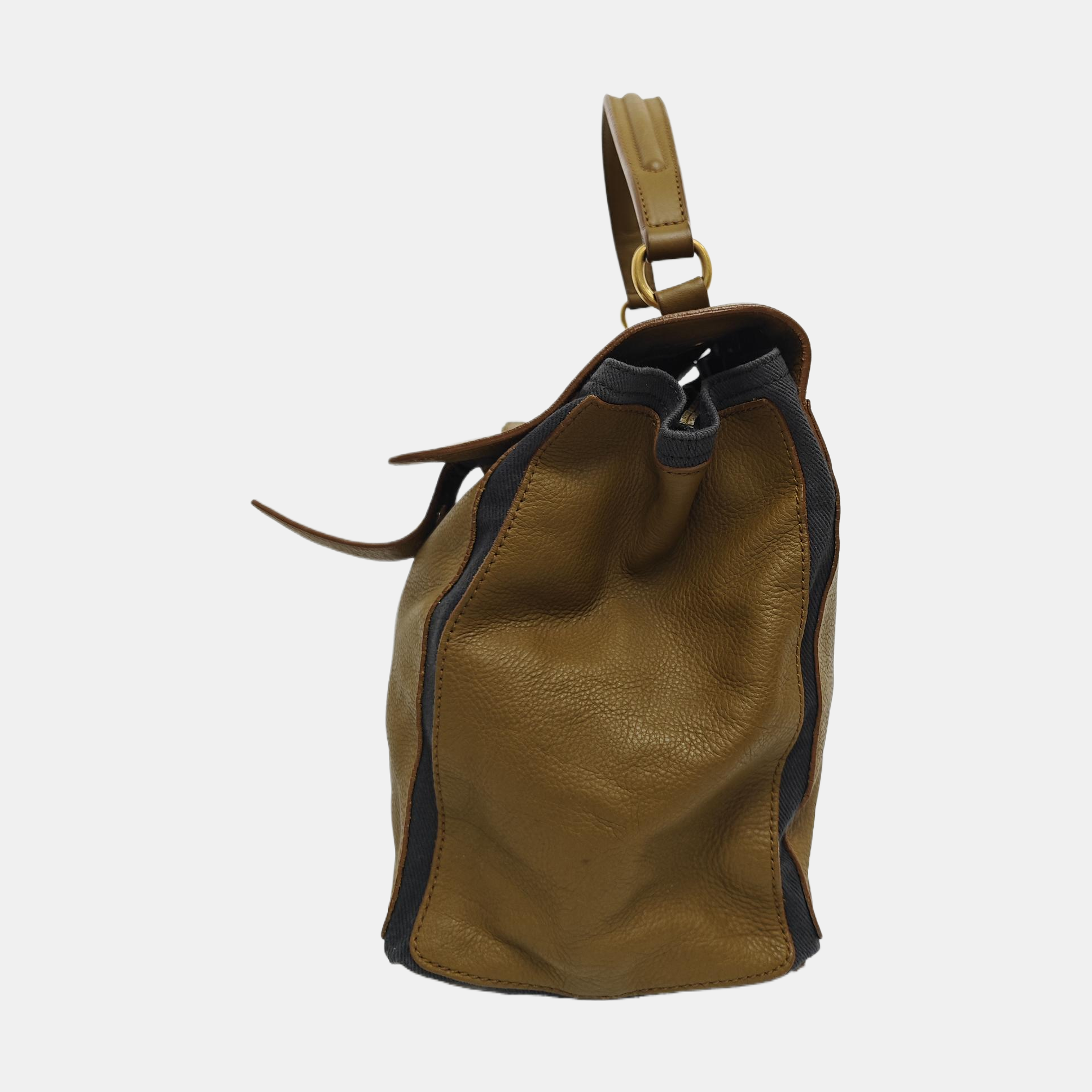 MUSE TWO Calfskin Brown