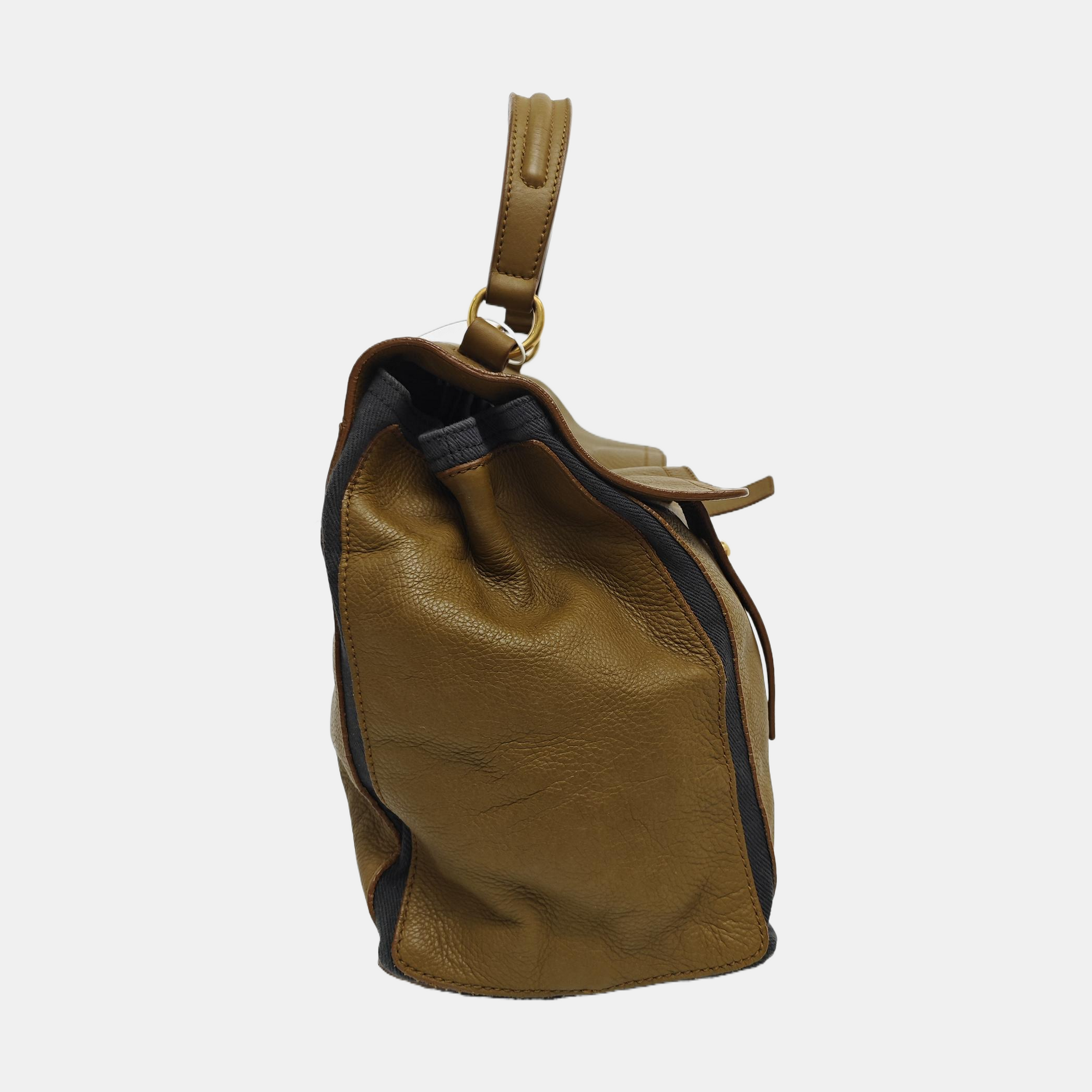 MUSE TWO Calfskin Brown