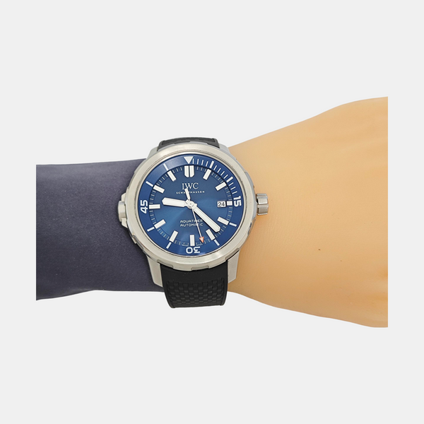 42mm Blue Automatic Watch