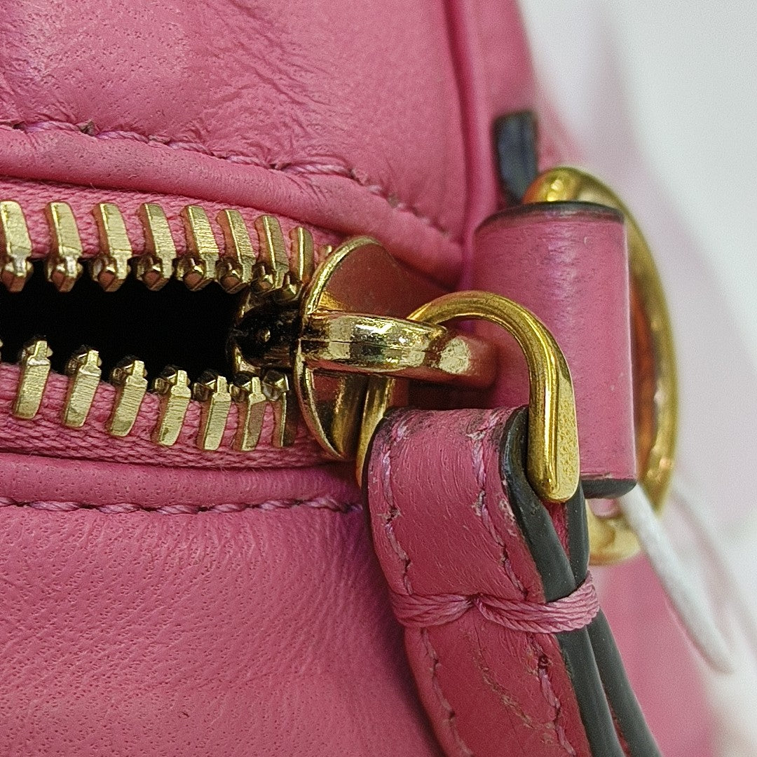 Lambskin Shoulder Bag Pink