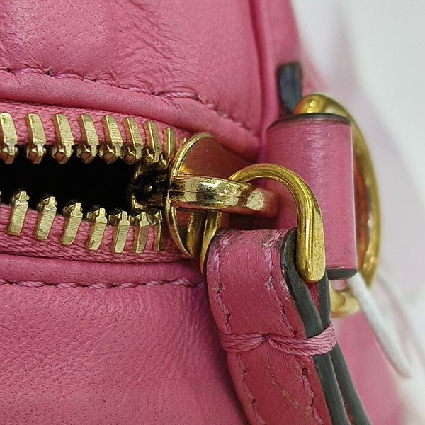 Lambskin Shoulder Bag Pink