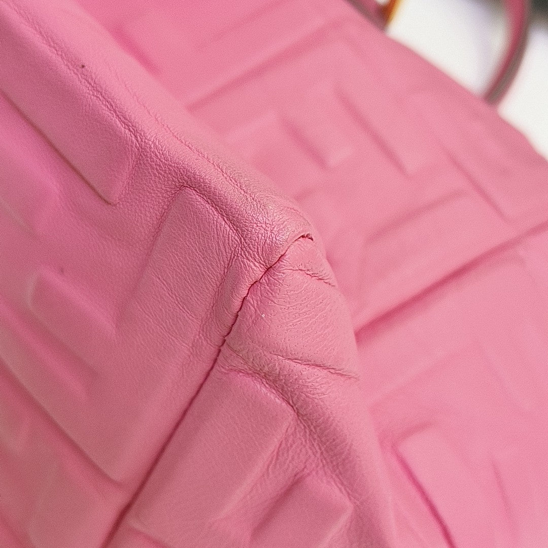 Lambskin Shoulder Bag Pink