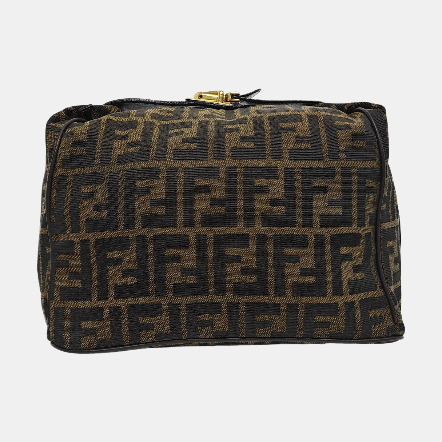 Canvas Top Handle Bag Brown
