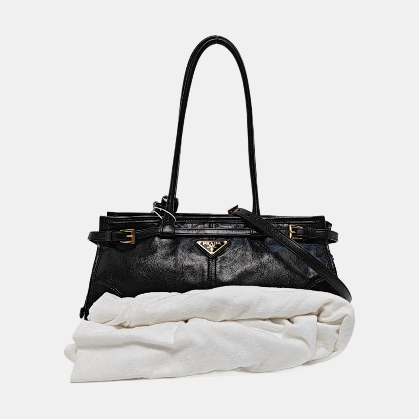 Bonnie Medium Calfskin Black