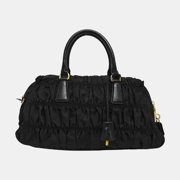 Gaufre Nylon Black