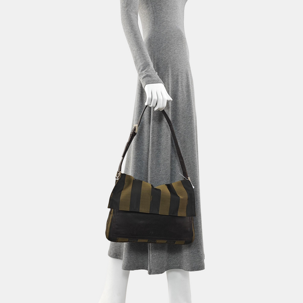 Fabric Shoulder Bag Multicolor