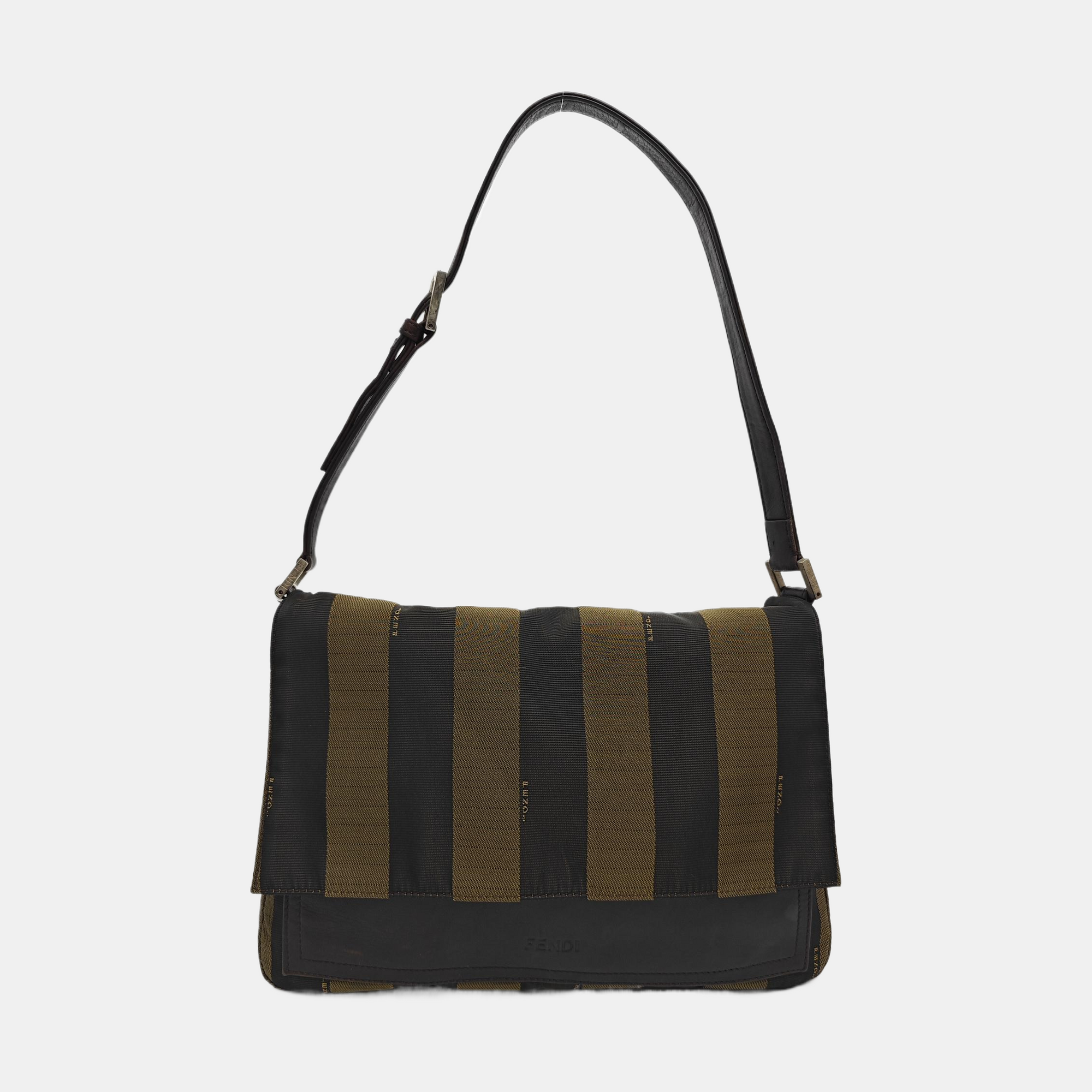 Fabric Shoulder Bag Multicolor