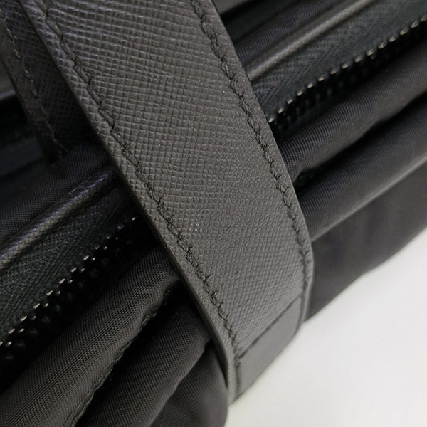 Nylon Shoulder Bag Black
