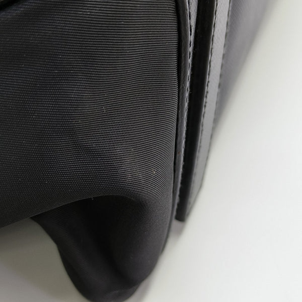 Nylon Shoulder Bag Black