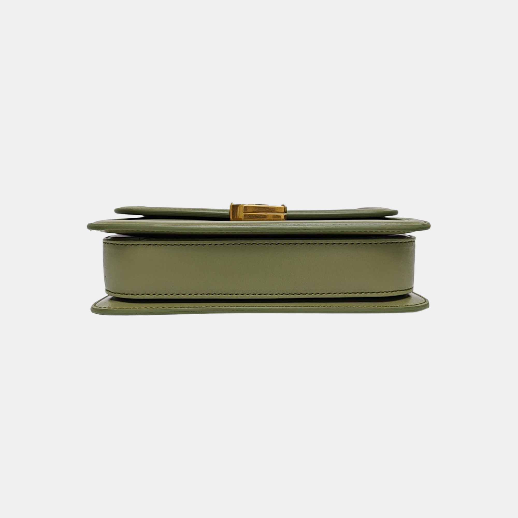 SOLFERINO Small Calfskin Green