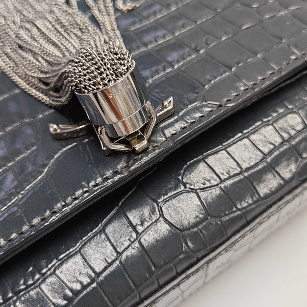 KATE Small Calfskin Blue