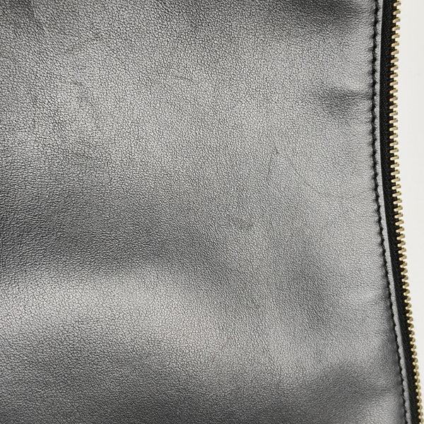 Monogram Calfskin Clutch Black