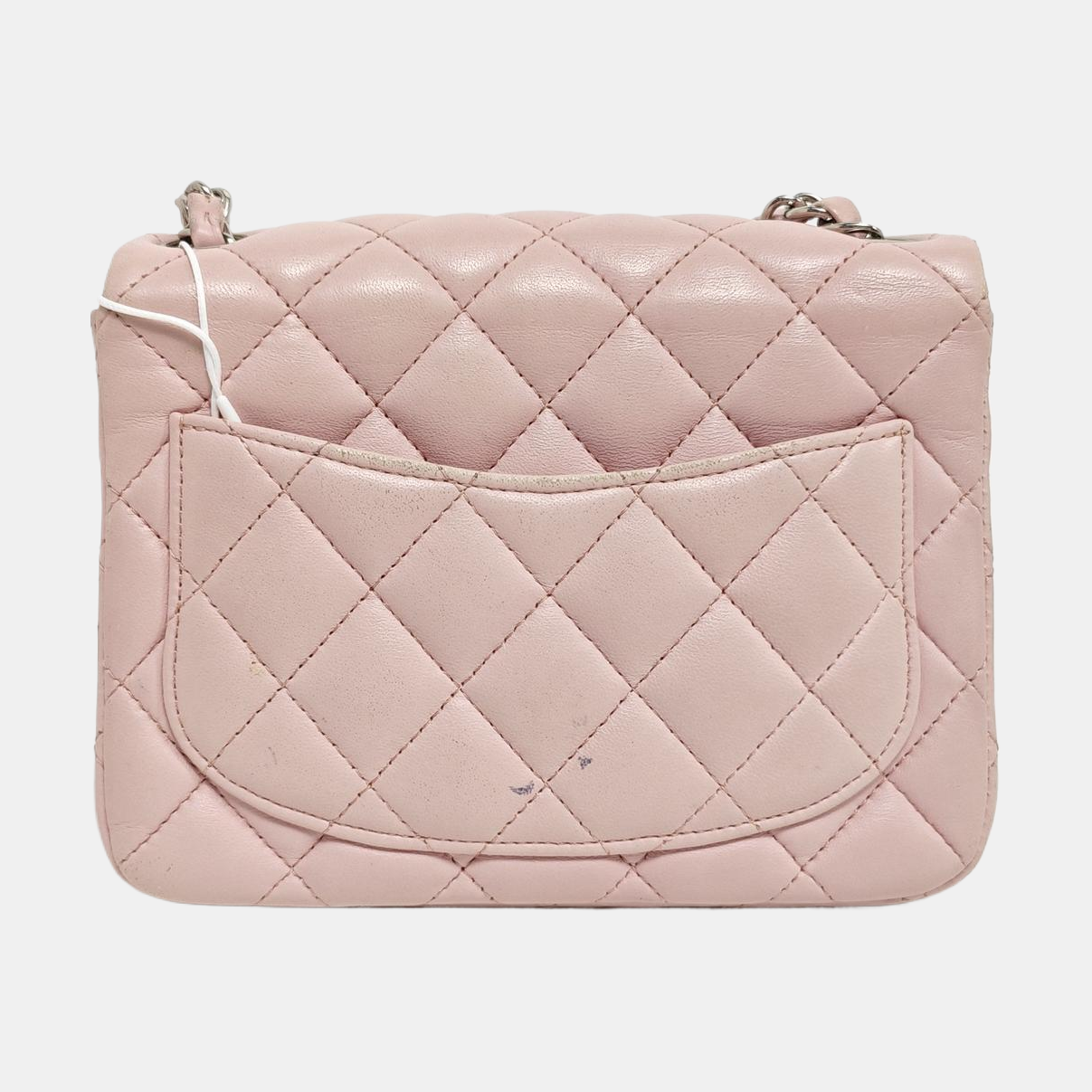 CLASSIC FLAP Mini Quilted Lambskin Pink