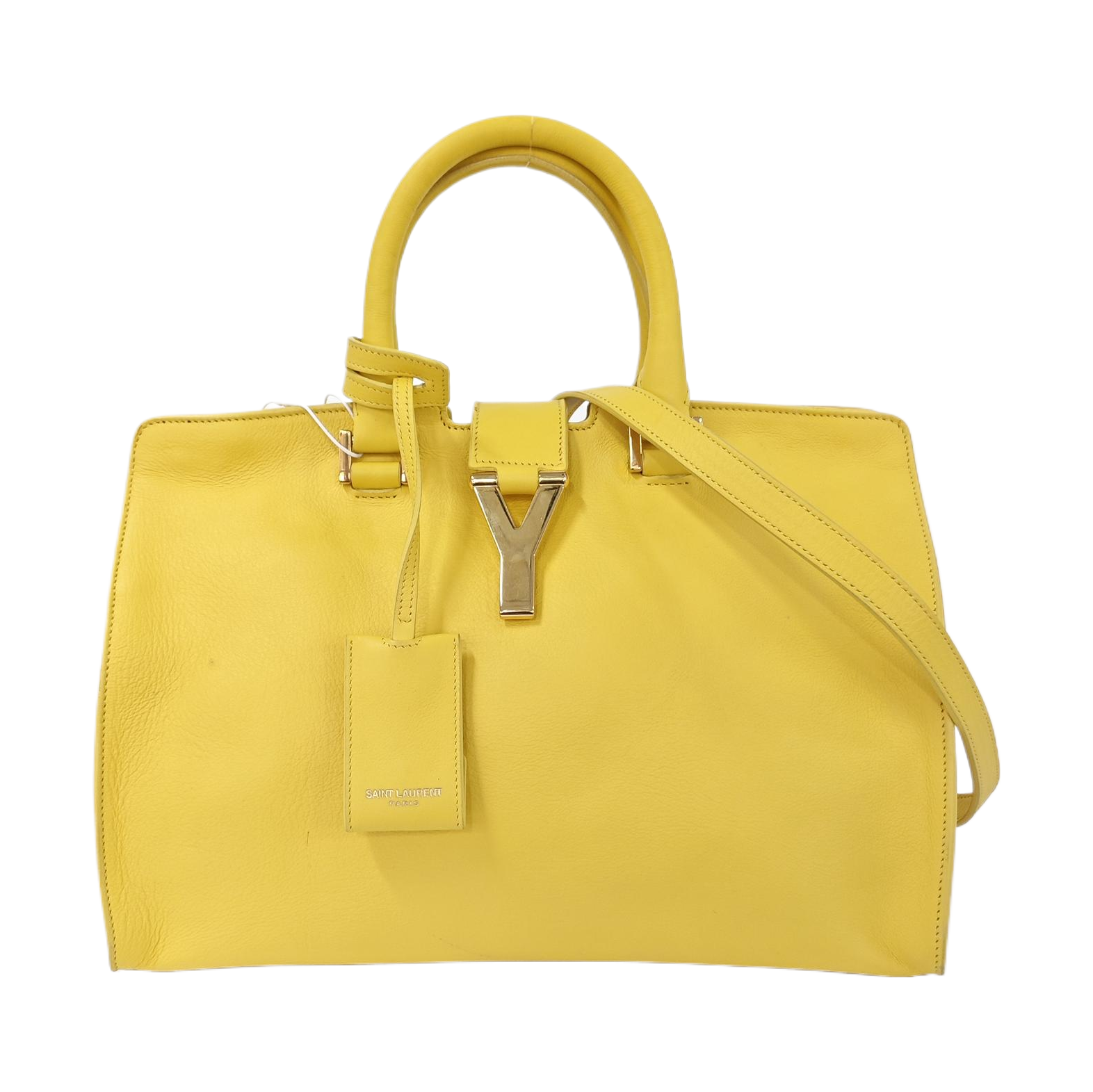 CHYC Y LIGNE Small Calfskin Yellow