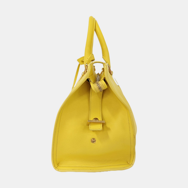 CHYC Y LIGNE Small Calfskin Yellow