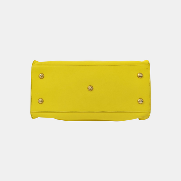 CHYC Y LIGNE Small Calfskin Yellow