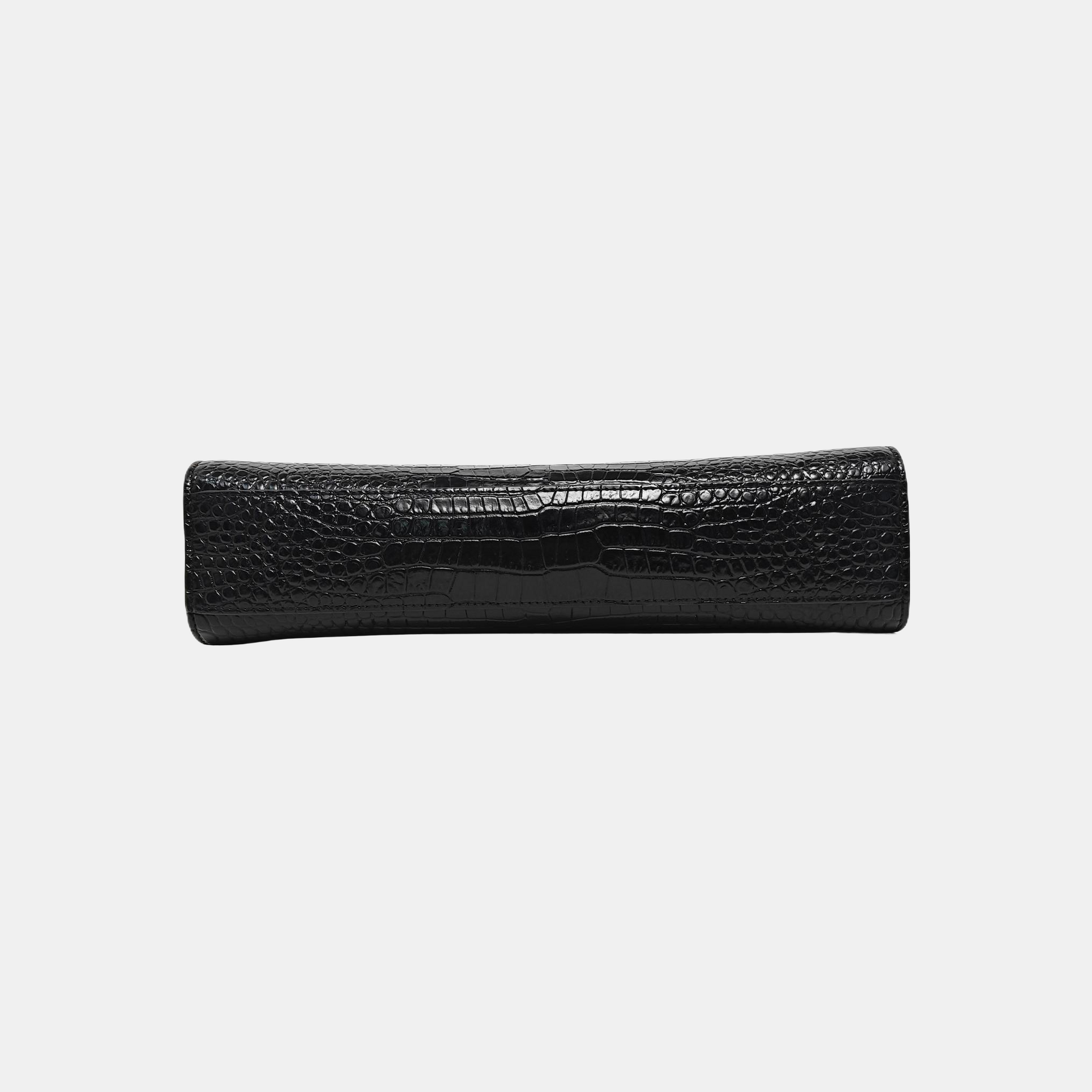 MANHATTAN Medium Calfskin Black