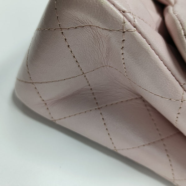 CLASSIC FLAP Mini Quilted Lambskin Pink